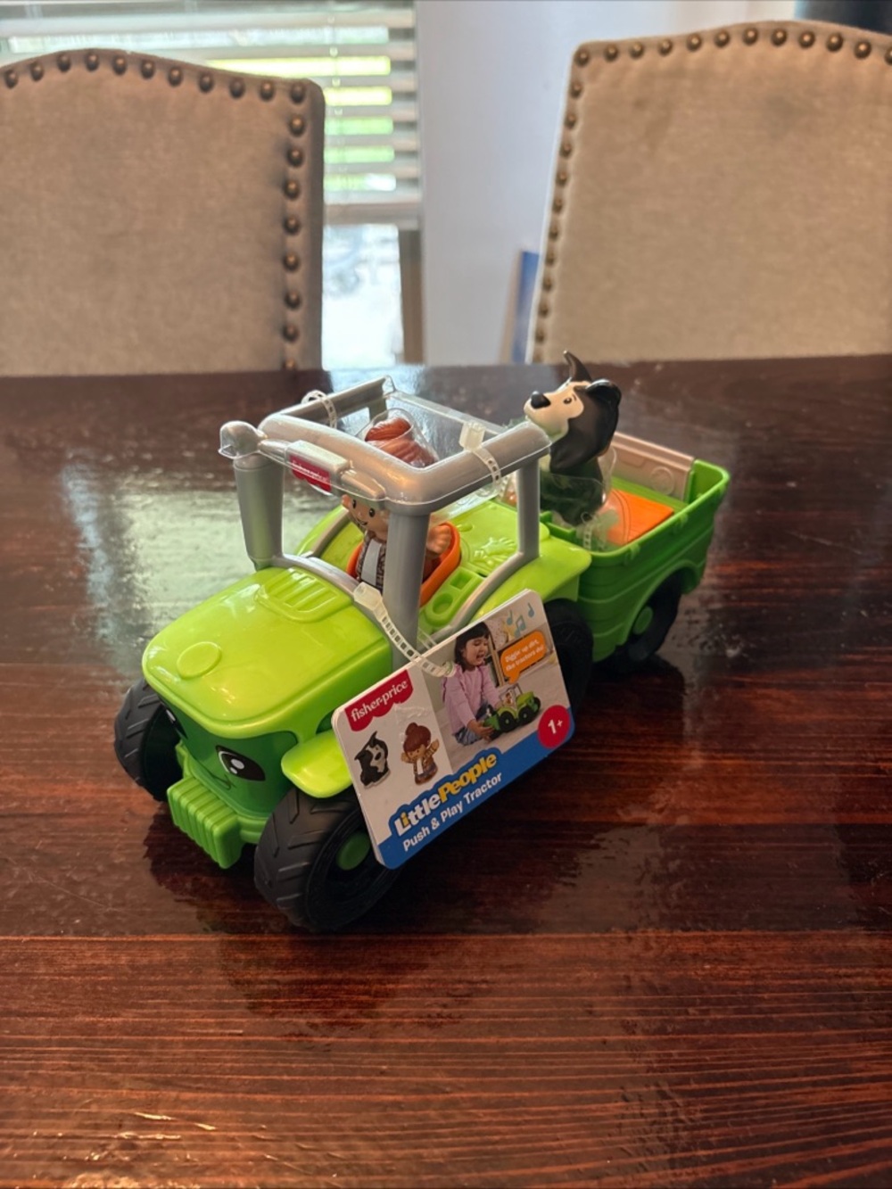 Fisher-Price Little People Farm Tractor with 2 figures